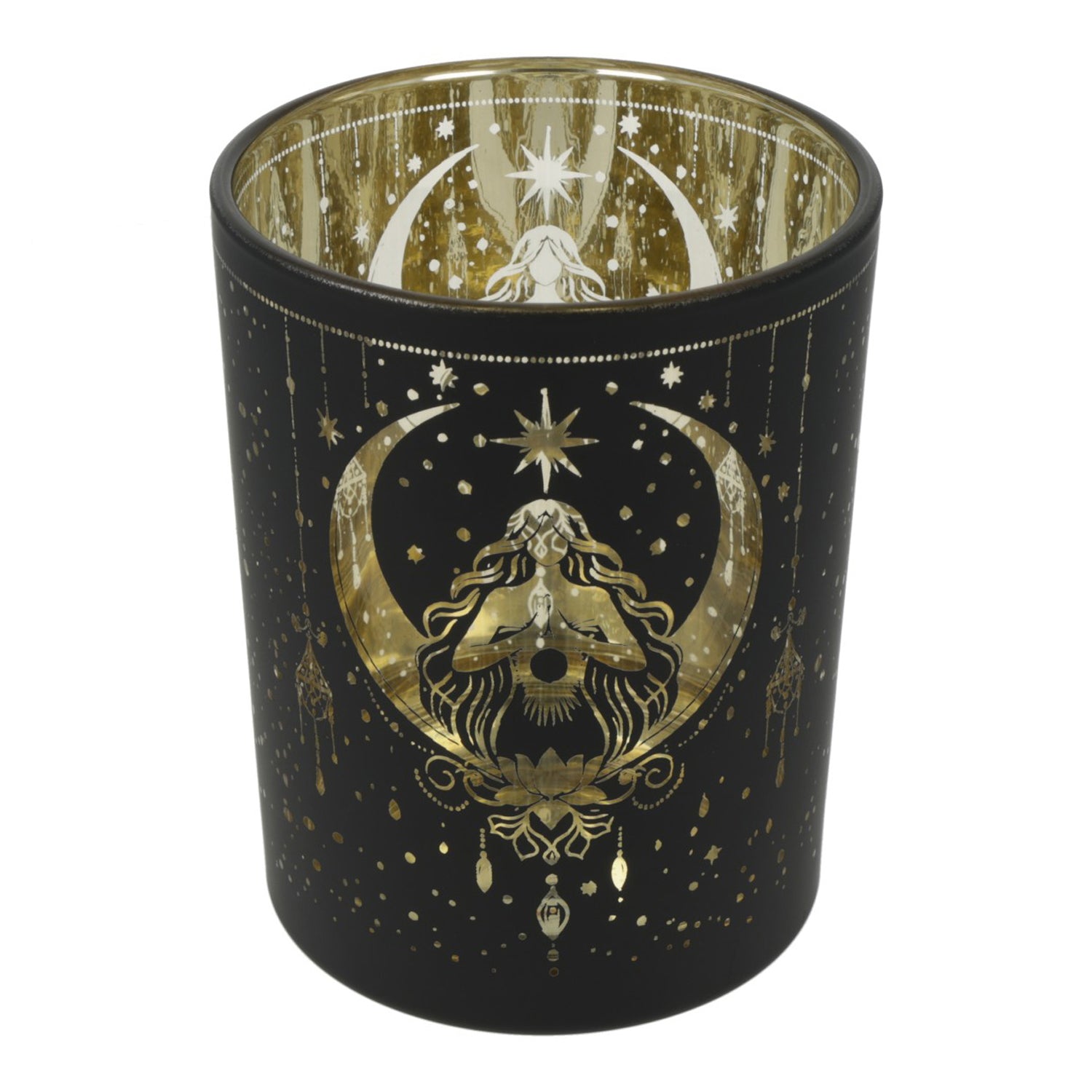 Kerzenständer gefrosted/metallic Mystical Goddess
