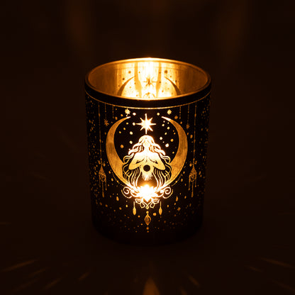 Kerzenständer gefrosted/metallic Mystical Goddess großhandel thumb