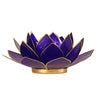 Eclairage Lotus 6° Chakra indigo & or