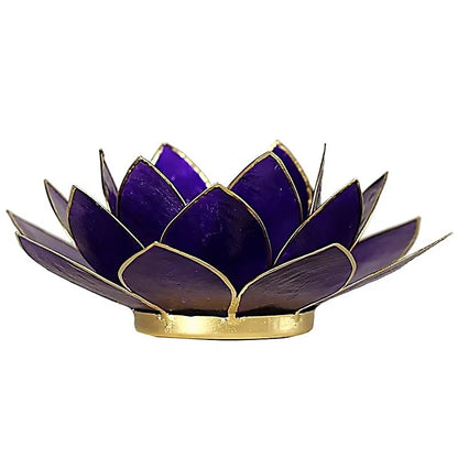 Eclairage Lotus 7° Chakra violet & or thumb