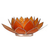 Eclairage Lotus 2° Chakra orange/argent