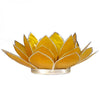 Eclairage Lotus 3° chakra jaune & argent