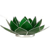Eclairage Lotus 4° Chakra vert & argent