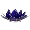 Eclairage Lotus 6° chakra indigo argent