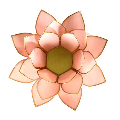 Buy Lotus atmospheric light pastel pink gold trim thumb