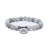 Mala/bracelet amazon stone elastic with Buddha