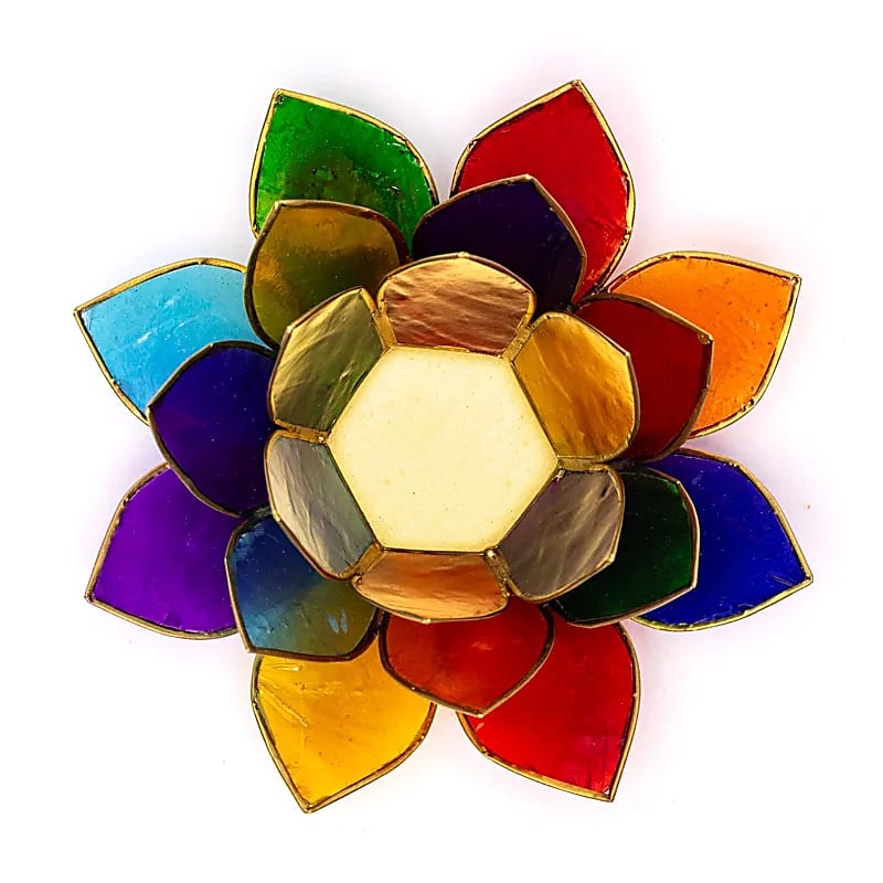 Éclairage Lotus 7 Chakras & or
