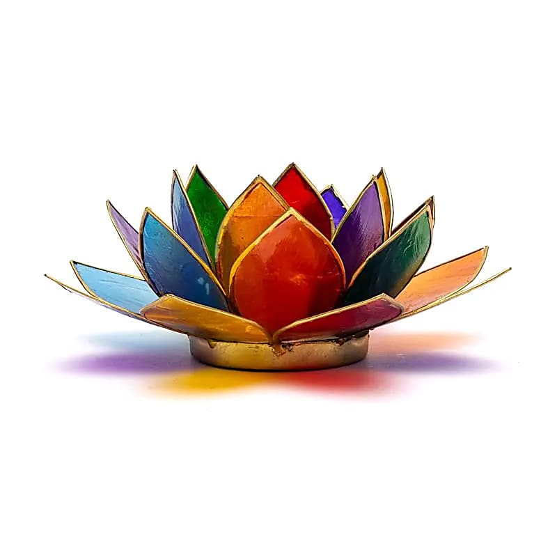 Éclairage Lotus 7 Chakras & or
