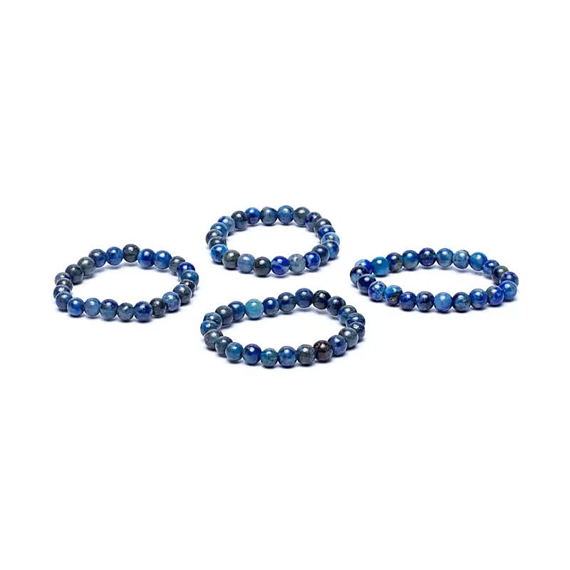 Ring lapis lazuli elastisch
