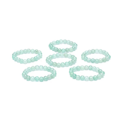 Ring groene aventurijn elastisch groothandel thumb