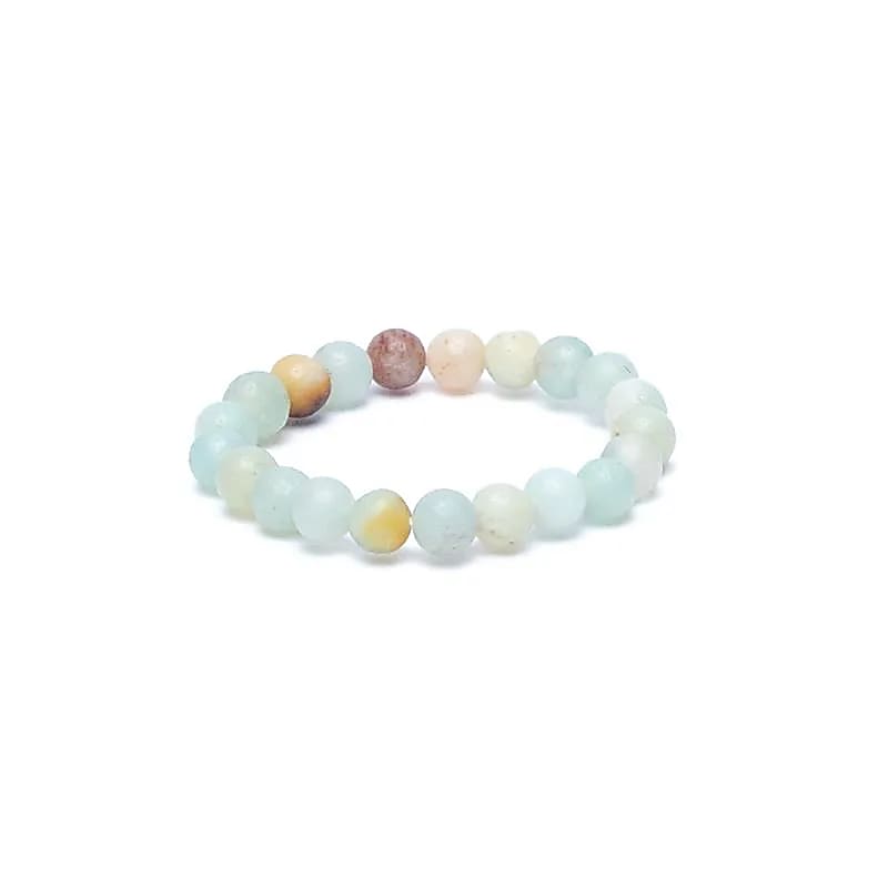 Ring Amazonit elastisch