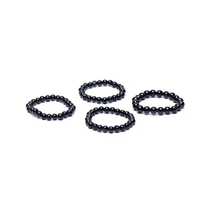 Ring schwarzer Turmalin elastisch großhandel thumb