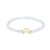 Armband Mondstein elastisch mit Mondanhänger