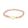 Armband Sonnenstein elastisch mit Sonnenanhänger