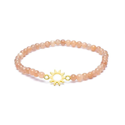 Armband Sonnenstein elastisch mit Sonnenanhänger thumb