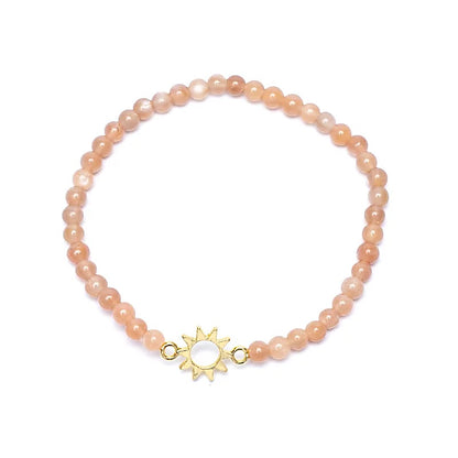Armband Sonnenstein elastisch mit Sonnenanhänger großhandel thumb