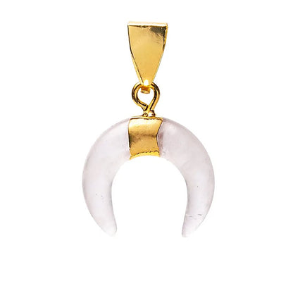 Hanger halve maan bergkristal groothandel thumb
