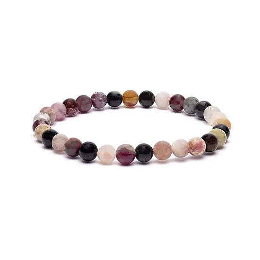 Elastisches Armband Turmalin-Mix