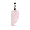 Pendentif ailes d’ange en quartz rose