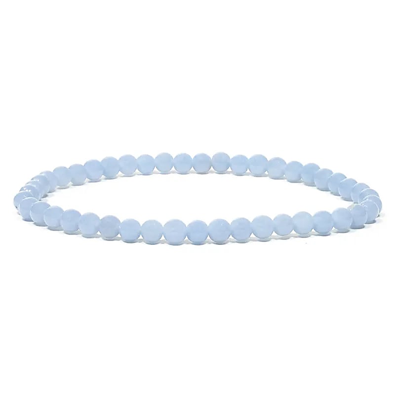 Bracelet élastique de angélite