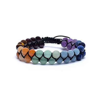 Pulsera Chakra doble fila regulable thumb