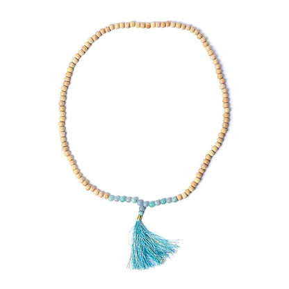 Tulsi Mala mit Engelsstein/Amazonit AA Qualität im Beutel kaufen thumb