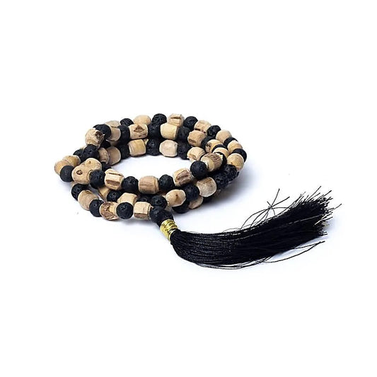 Mala tulsi/pietra lavica in astuccio