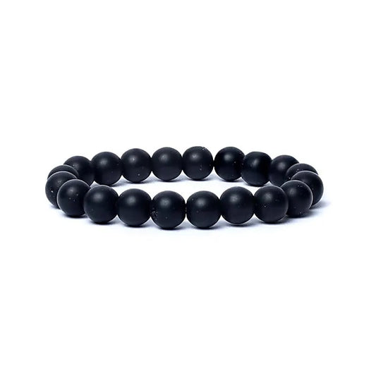 Pulsera elástica ónix acabado mate calidad AA