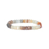 Bracelet pierre de lune multicolore à facette qualité AA élastique