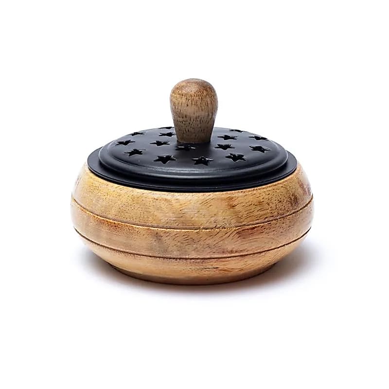 Räuchergefäß aus Mangoholz