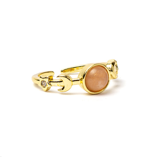 Ring Mondphasen mit Sonnenstein