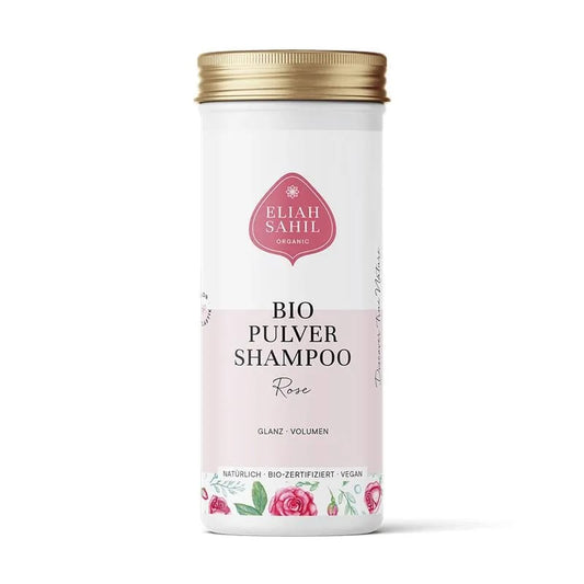 Champú en polvo Rose de Eliah Sahil BIO