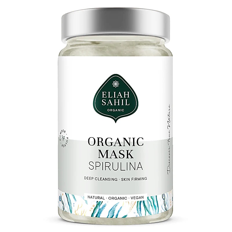 Maschera per il viso Spirulina organico Eliah Sahil