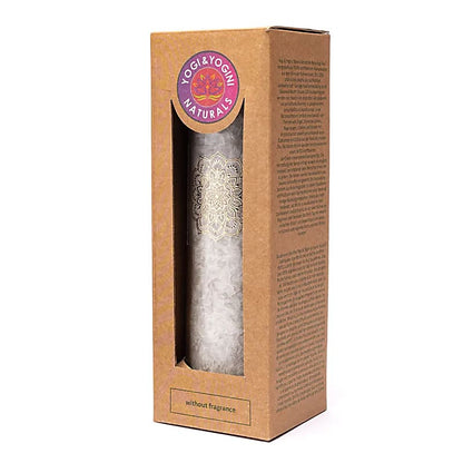 Candle stearin mandala gray unscented wholesale thumb