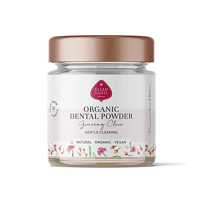 Poudre dentaire au Ginseng Clove bio Eliah Sahil