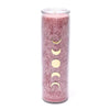 Candle stearin moon phases old rose unscented