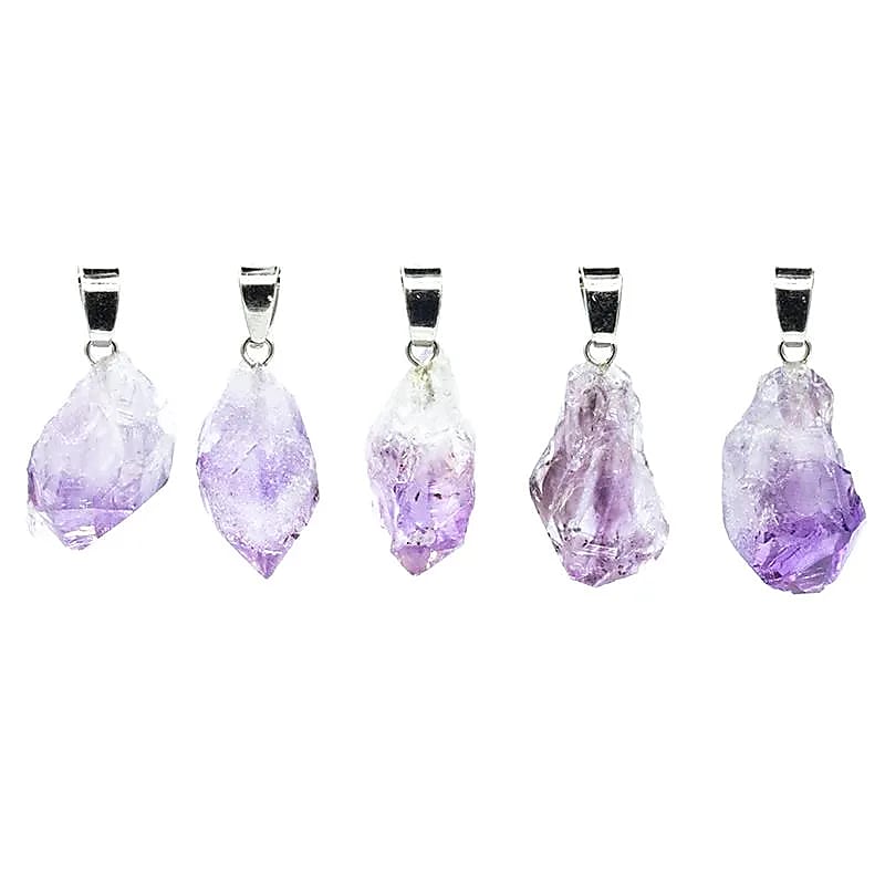 Pendant amethyst rough