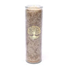 Candle stearin tree of life brown unscented