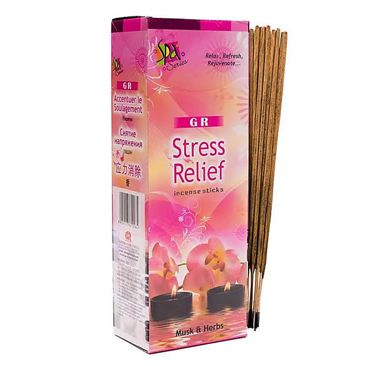 Räucherwerk Stress Relief Sechseck-Packung