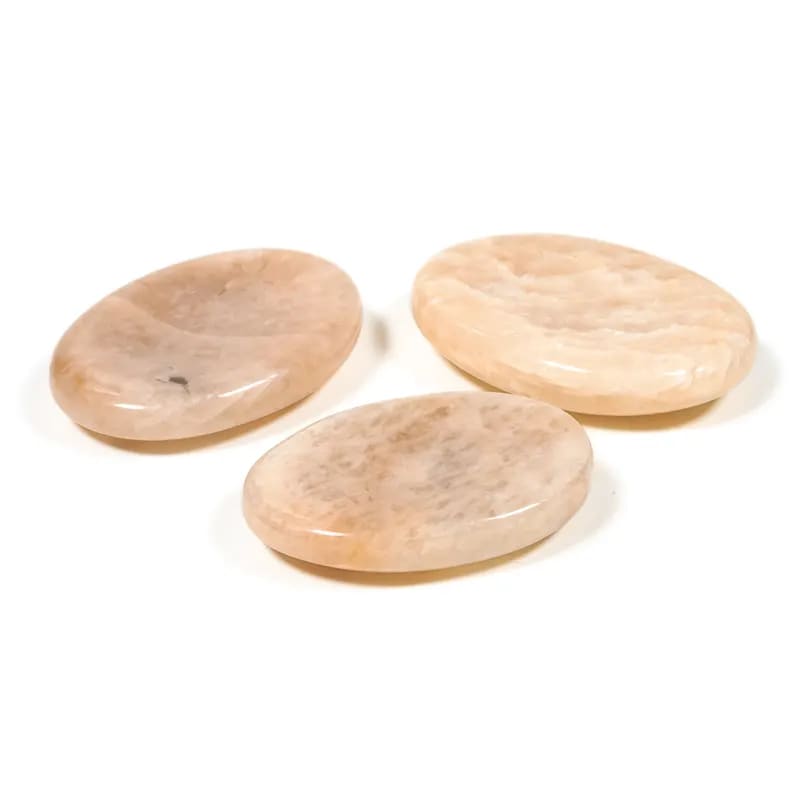 Piedras para el pulgar de piedra de luna al por mayor