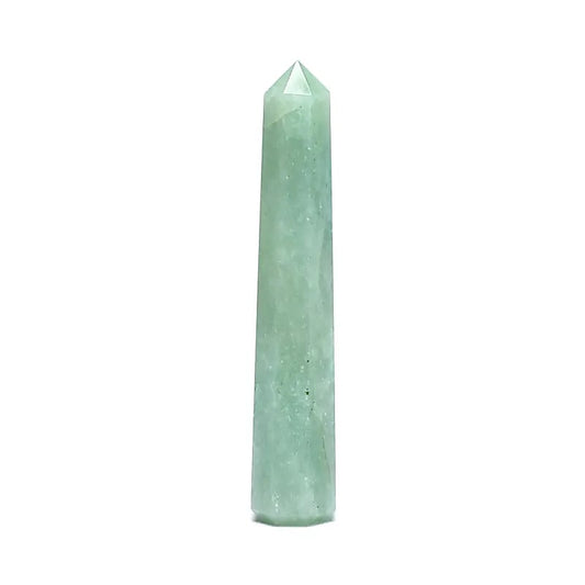 Obelisco de aveturina verde
