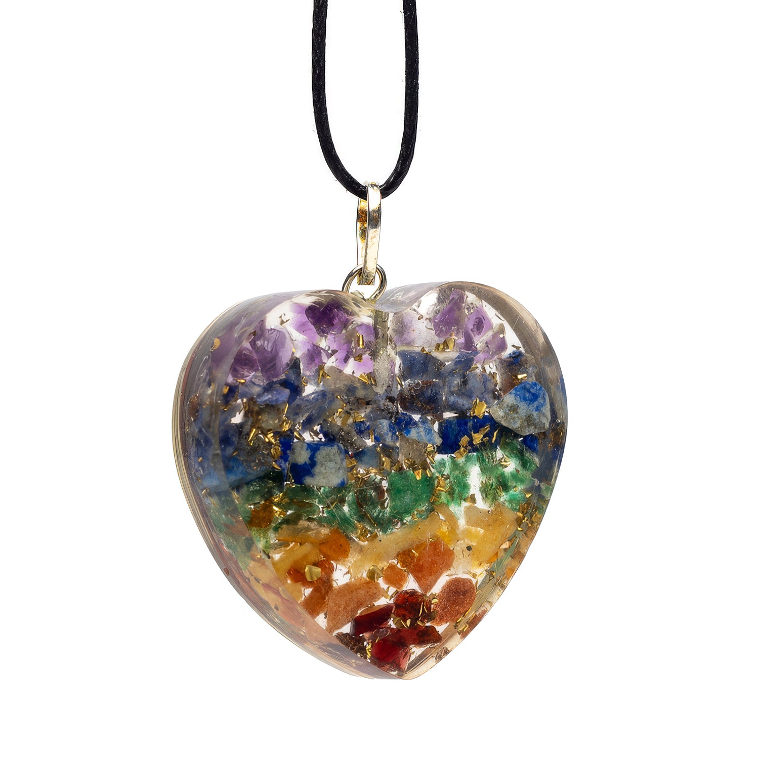 Orgonite hanger Chakra hart Koper