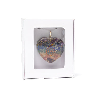 Orgonite hanger Chakra hart groothandel thumb