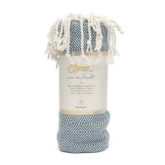 Ottoman hamam towel petrol