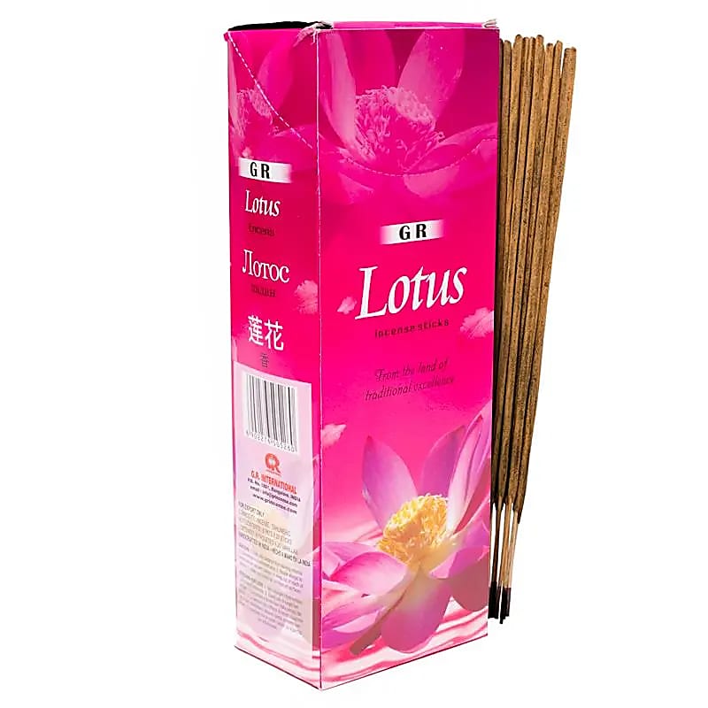 Räucherwerk Lotus Sechseck-Packung