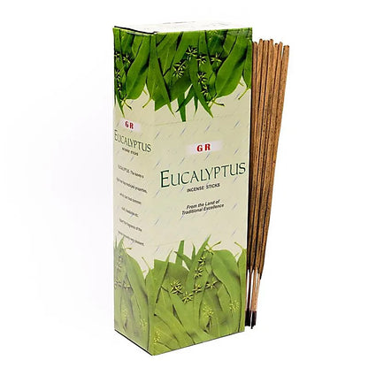 Räucherwerk Eucalyptus Sechseck-Packung thumb