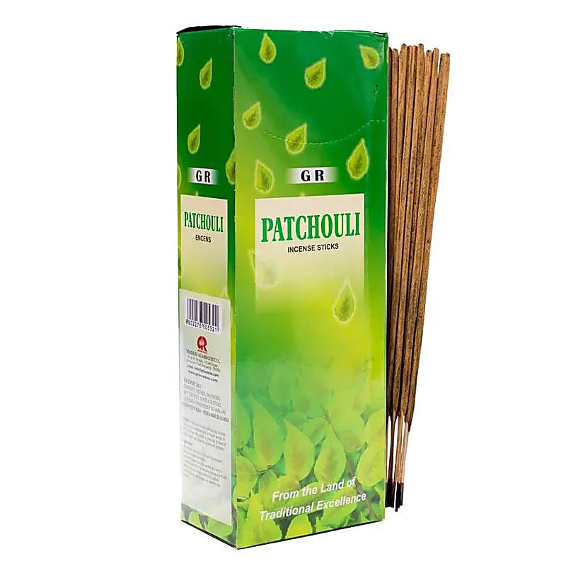 Incense Patchouli hexagon package