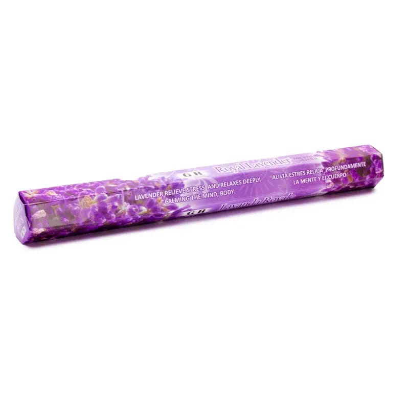 Incense Lavender hexagon package