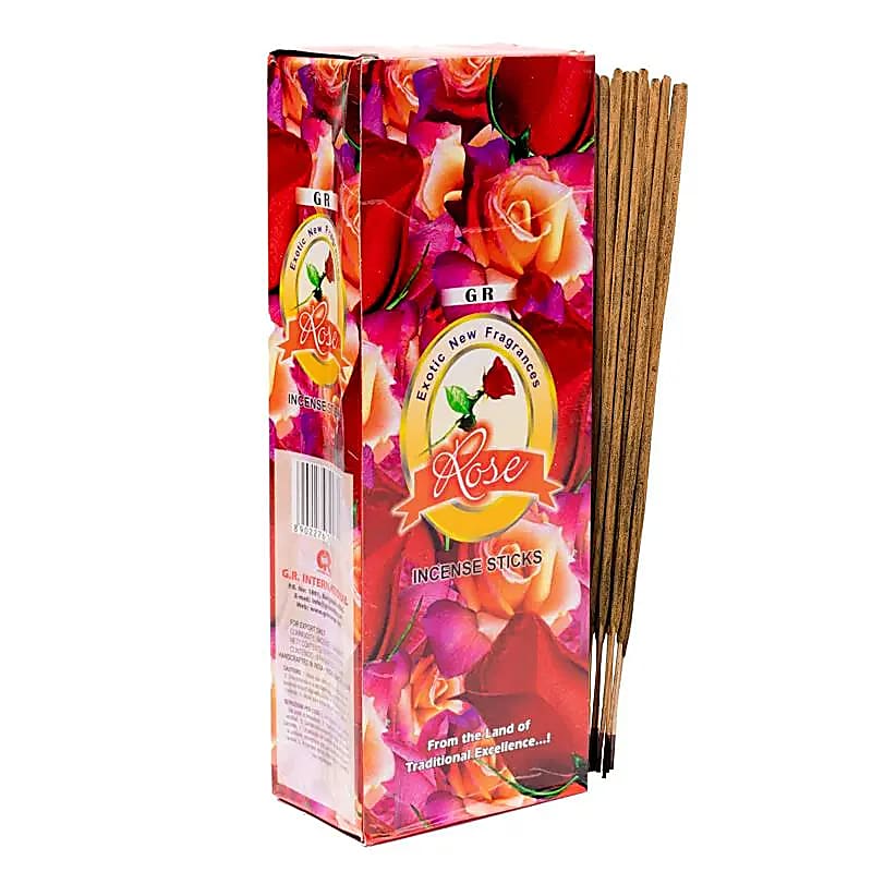Räucherwerk Rose Sechseck-Packung