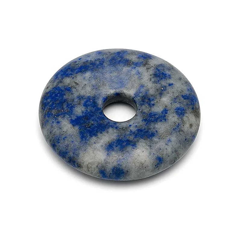 Donut Lapislazuli ohne Schnur Edelstein